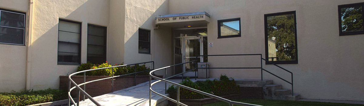 Front entrance to LLU School of Public Health