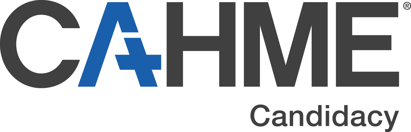 CAHME logo candidacy 