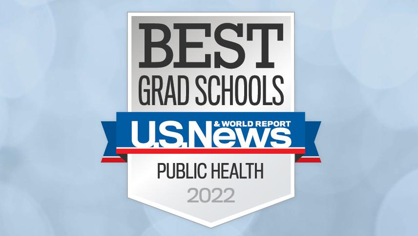 public health award image for 2022 best grad schools by U.S. news