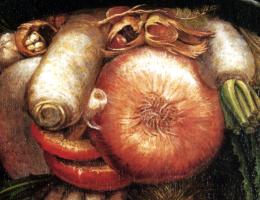 Giuseppe Arcimboldo - Portrait with Vegetables (The Green Grocer)