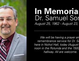 In Memoriam: Dr. Samuel Soret